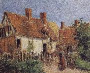 Camille Pissarro Housing oil painting reproduction